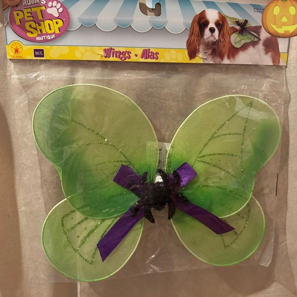 BRAND NEW HALLOWEEN DOG / CAT WINGS FOR PETS SIZE: M/L - Picture 1 of 2